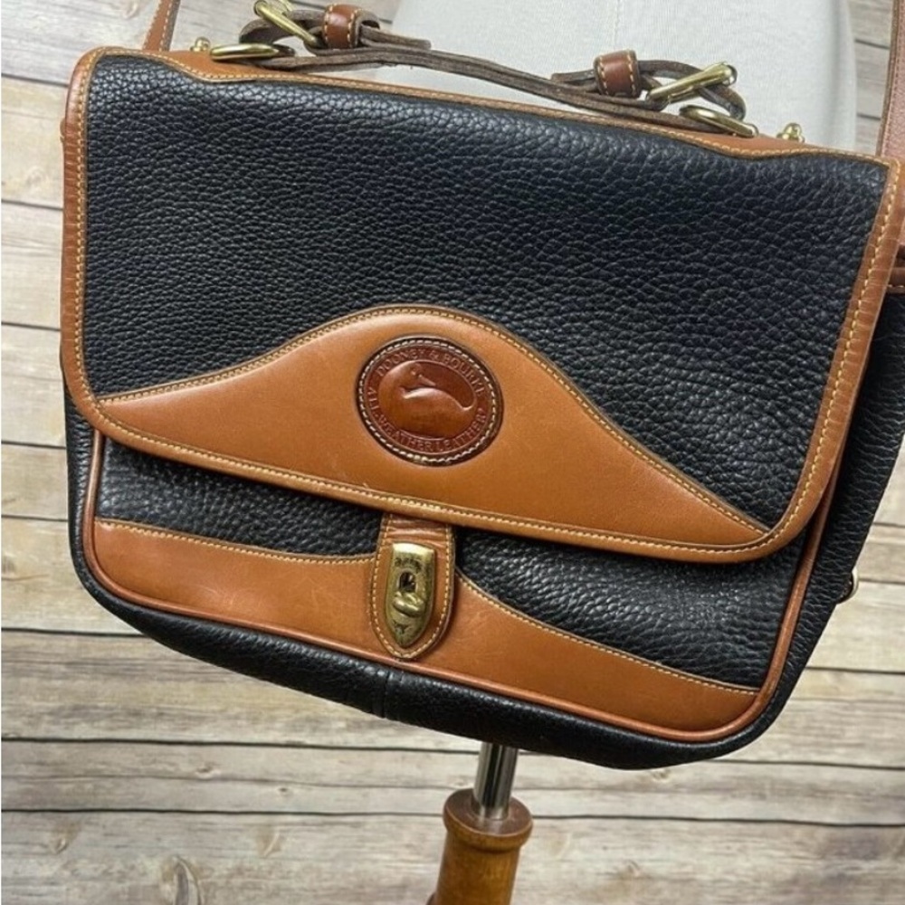 Dooney and Bourke Vintage Made in USA Leather Bag - Picture 1 of 12